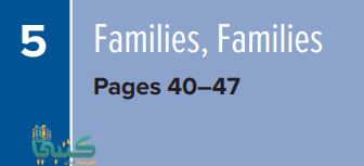 U5 Families, Families